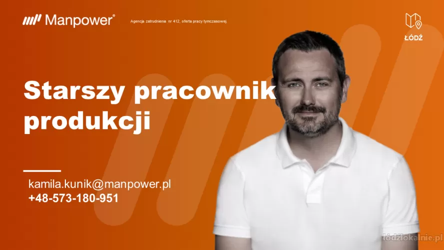 Starszy pracownik produkcji