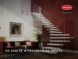 SCHODY RINTAL - PROMOCJA GRUDNIOWA - do 2500 ZŁ W PREZENCIE NA ŚWIĘTA