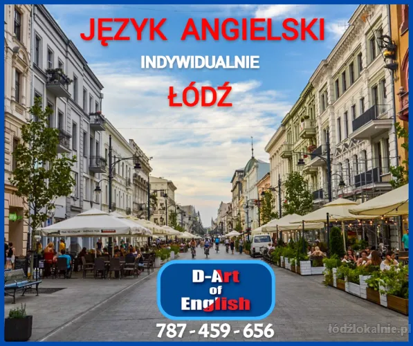 Język angielski - indywidualnie - Łódź