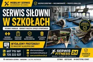 Serwis siłowni w szkołach - Technicy Mobilni - Remonty maszyn