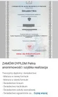 Tu kupisz średnie , mature dyplom studiów , kursów