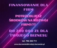 KREDYT DLA FIRM DO 200 000 ZŁ, BRAK DOCHODU TO NIE PROBLEM!
