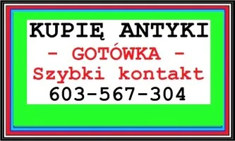 KUPIĘ - RÓŻNE ANTYKI, PRZEDWOJENNE i PONIEMIECKIE, PAMIĄTKI, DROBIAZGI