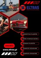 STACJA DIAGNOSTYCZNA TRANSPORT ROZŁADUNEK NAPRAWA ZAKUWANIE WĘŻY ELTRAS