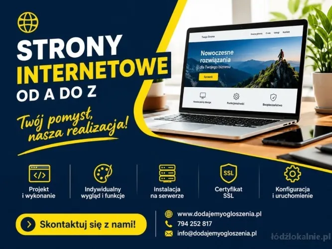 Strony internetowe na zamówienie - od pomysłu do realizacji