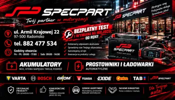 Akumulatory Radomsko Specpart